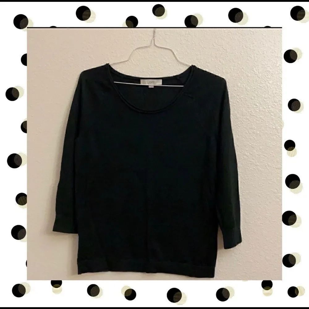 🎁. 🎁🎅🏻LOFT BLACK TOP SIZE MEDIUM